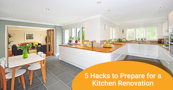 Beautifully renovated kitchen in a home