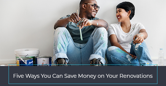 Tips to save money on renovations