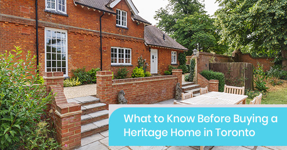 Things to know before buying a heritage home