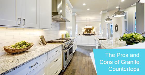 The pros and cons of granite countertops